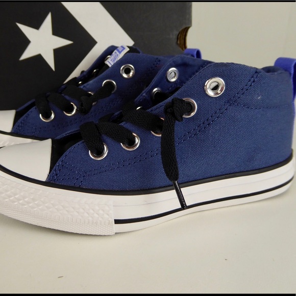 Converse CTAS Street Mid Youth Sneakers Shoes NIB - Picture 3 of 7